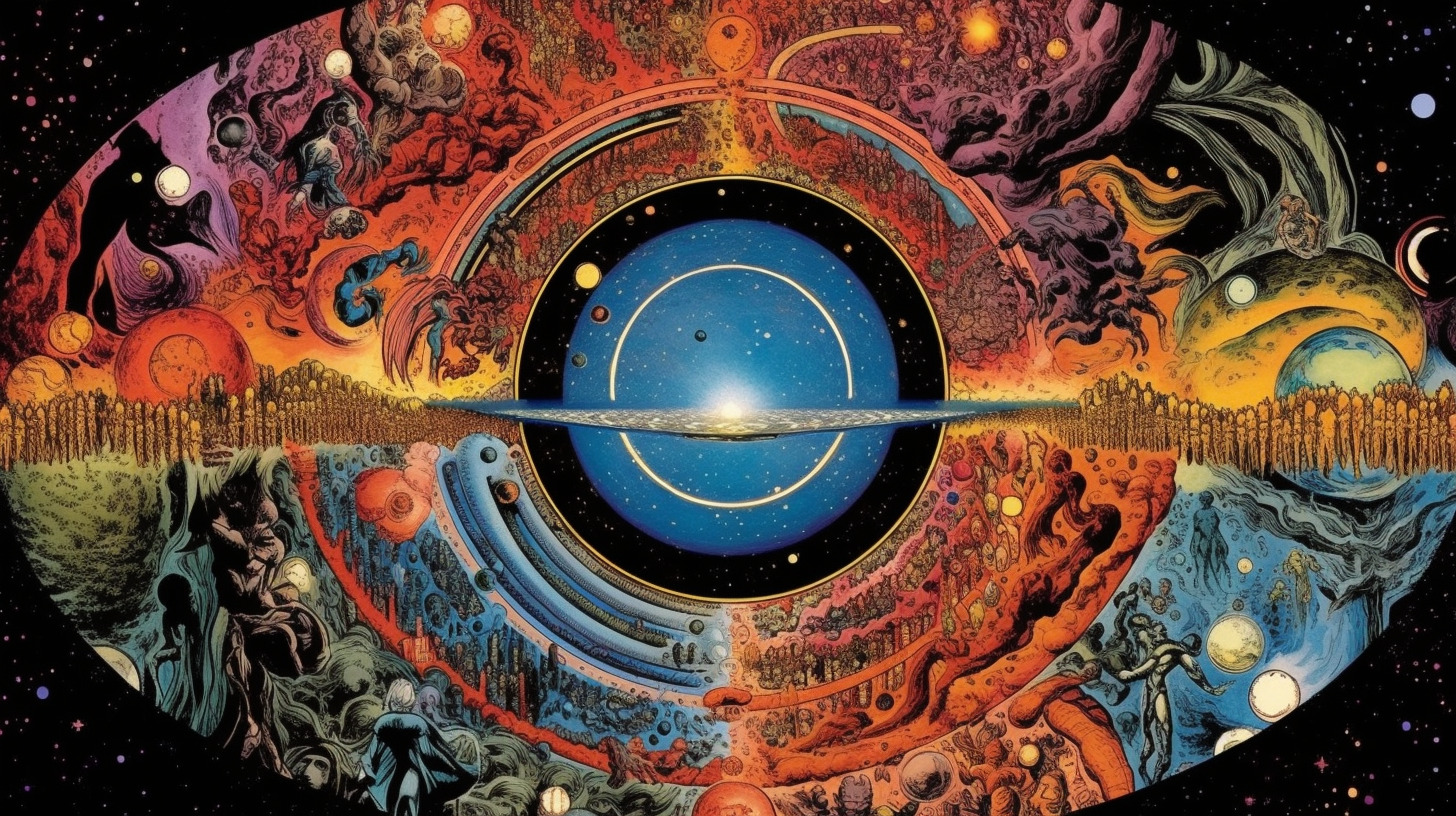 a visualization of the Multiverse